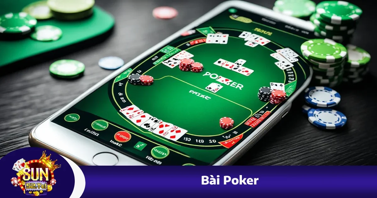 Bài Poker – Game Trí Tuệ Đỉnh Cao Đang Có Mặt Tại Sun52